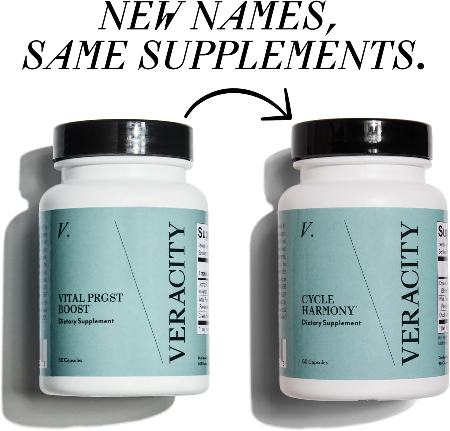 Veracity Vital Cycle Harmony Progesterone Supplements for Women's Hormone Balance - 60 Capsules