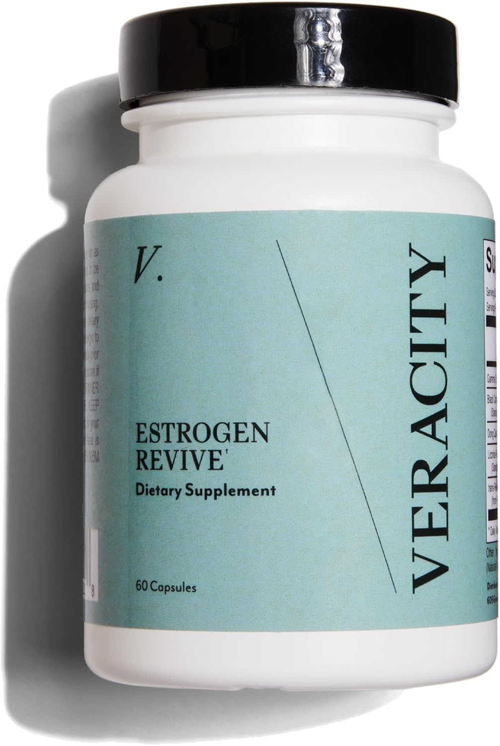 Veracity Vital Estrogen Revive: Menopause Supplements for Women, Hormone Balance with Black Cohosh & Dong Quai