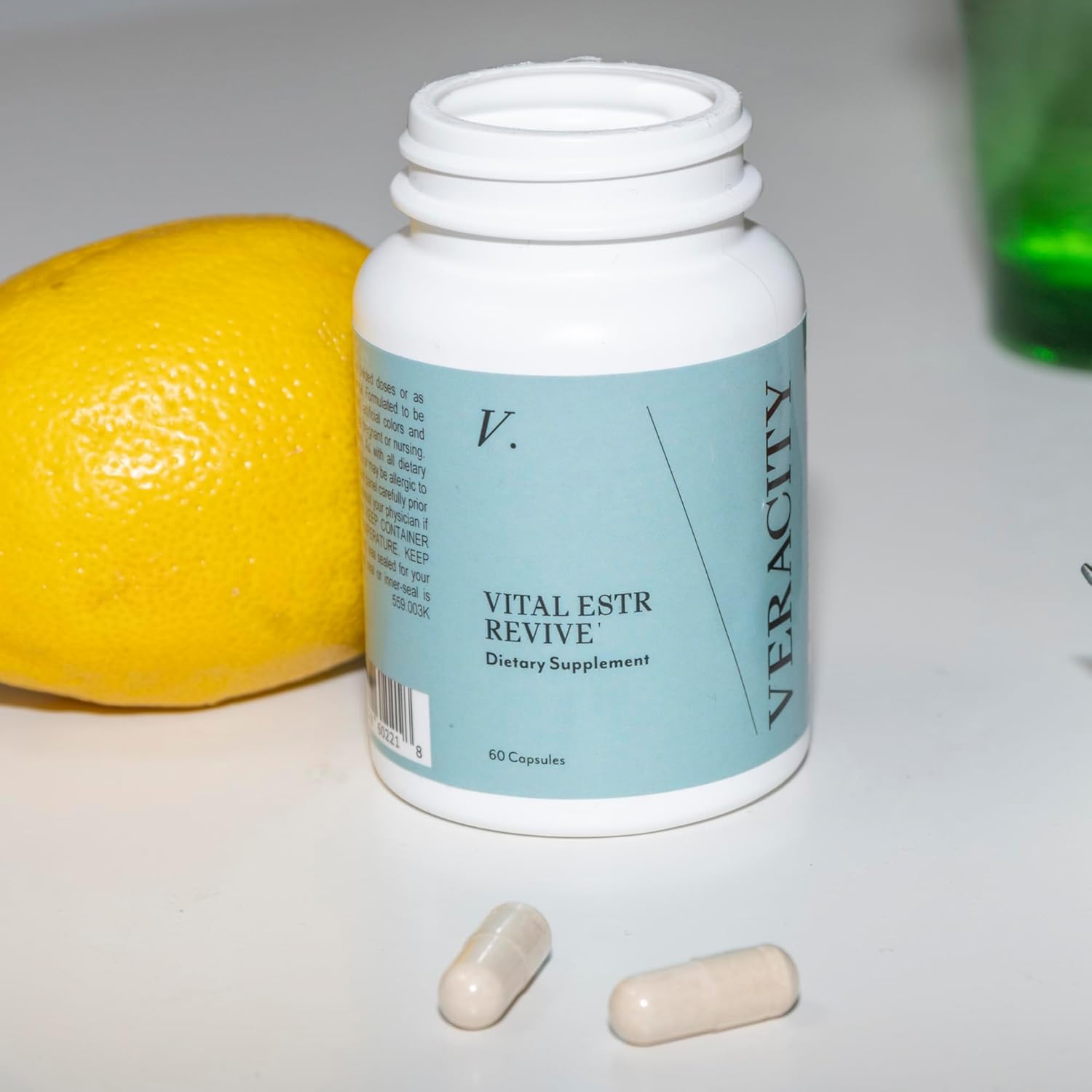 Veracity Vital Estrogen Revive: Menopause Supplements for Women, Hormone Balance with Black Cohosh & Dong Quai