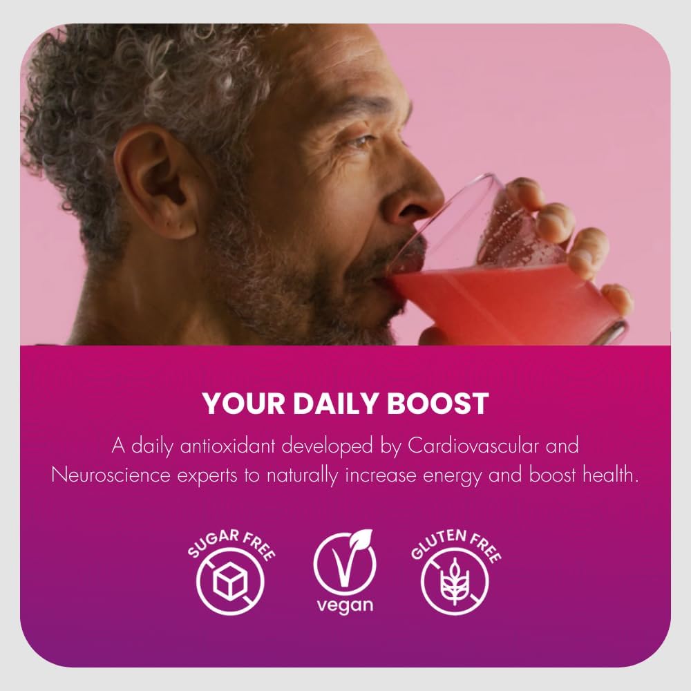 Vertical Nitric Oxide Powder Sticks - Boost Energy, Focus, and Wellness - L-Arginine, CoQ10, Alpha Lipoic Acid - 30 Single Serving Sticks