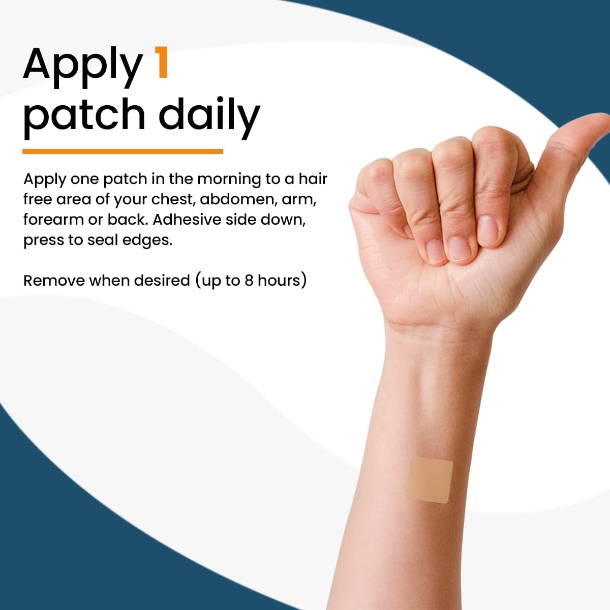 Veru Wellness Cognitive Patch - Memory, Focus, and Alertness Support with Ginko Bilboa, Rhodiola Rosea, MCT - 60 Day Supply