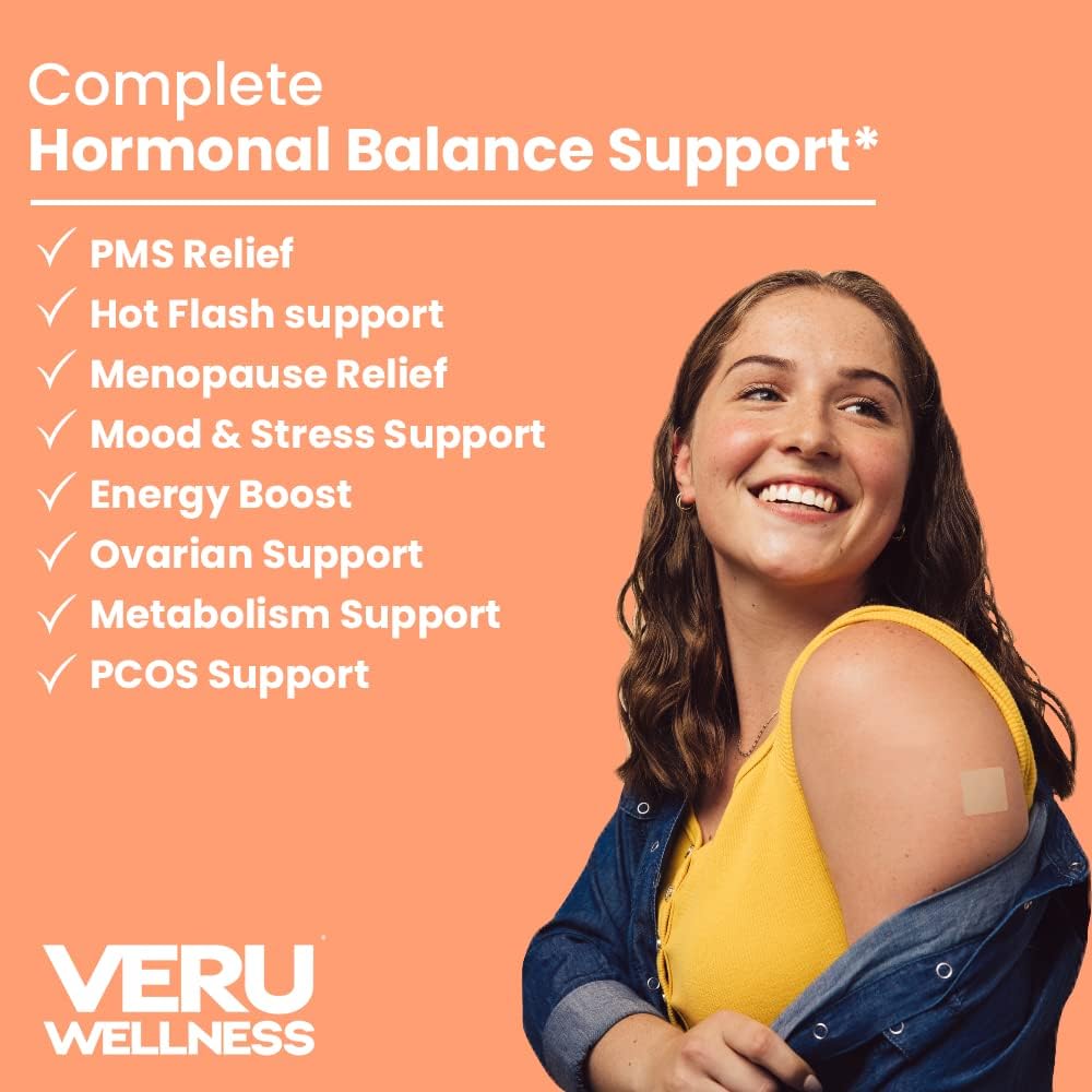 Veru Wellness Hormonal Balance Bundle for Women - Myo-Inositol, D-Chiro, Ashwagandha, B12 - PMS Relief, Menstrual Support, Mood, Stress, Energy - 2 Month Supply