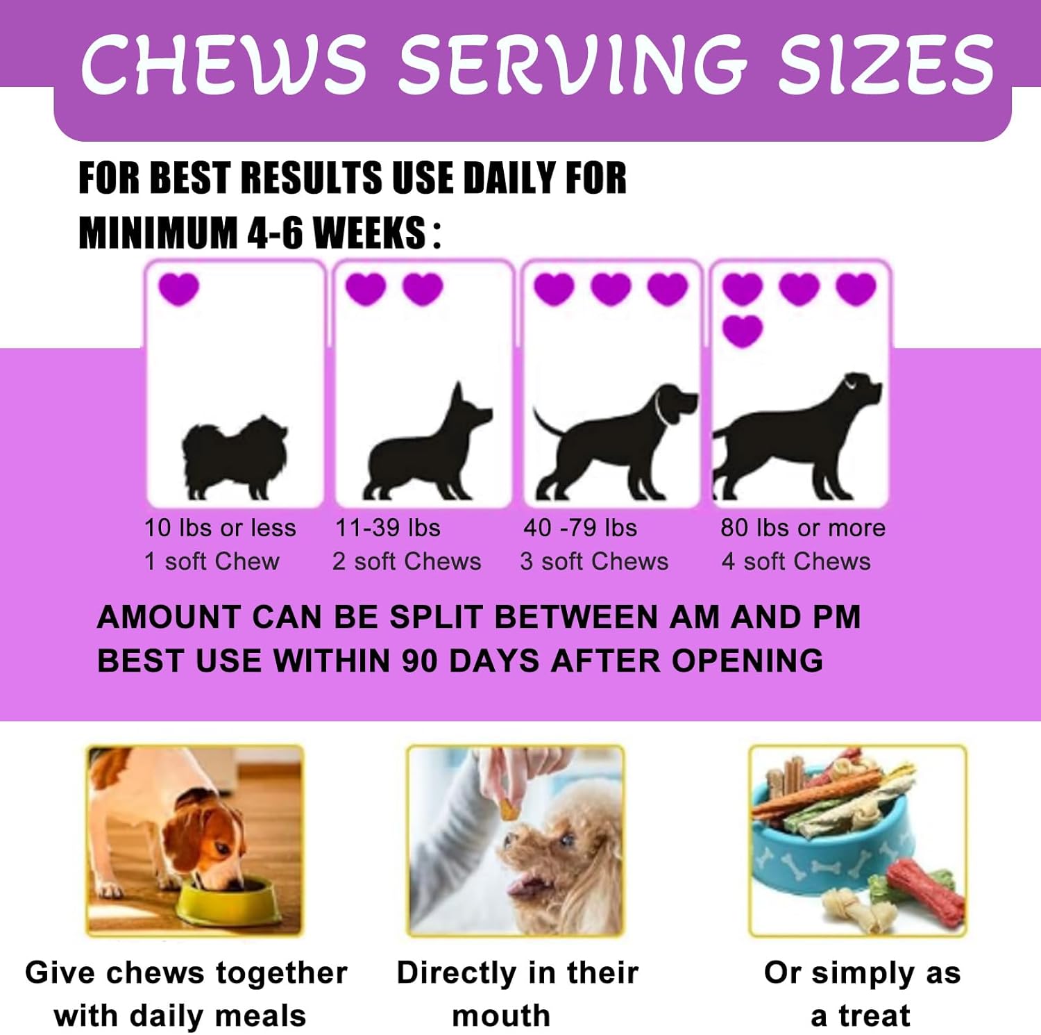 Veterinarian Developed Dog Probiotics with Digestive Enzymes for Health & Immune Support - 120 Duck Flavor Chews. Relieves Constipation, Bad Breath & Upset Stomach.