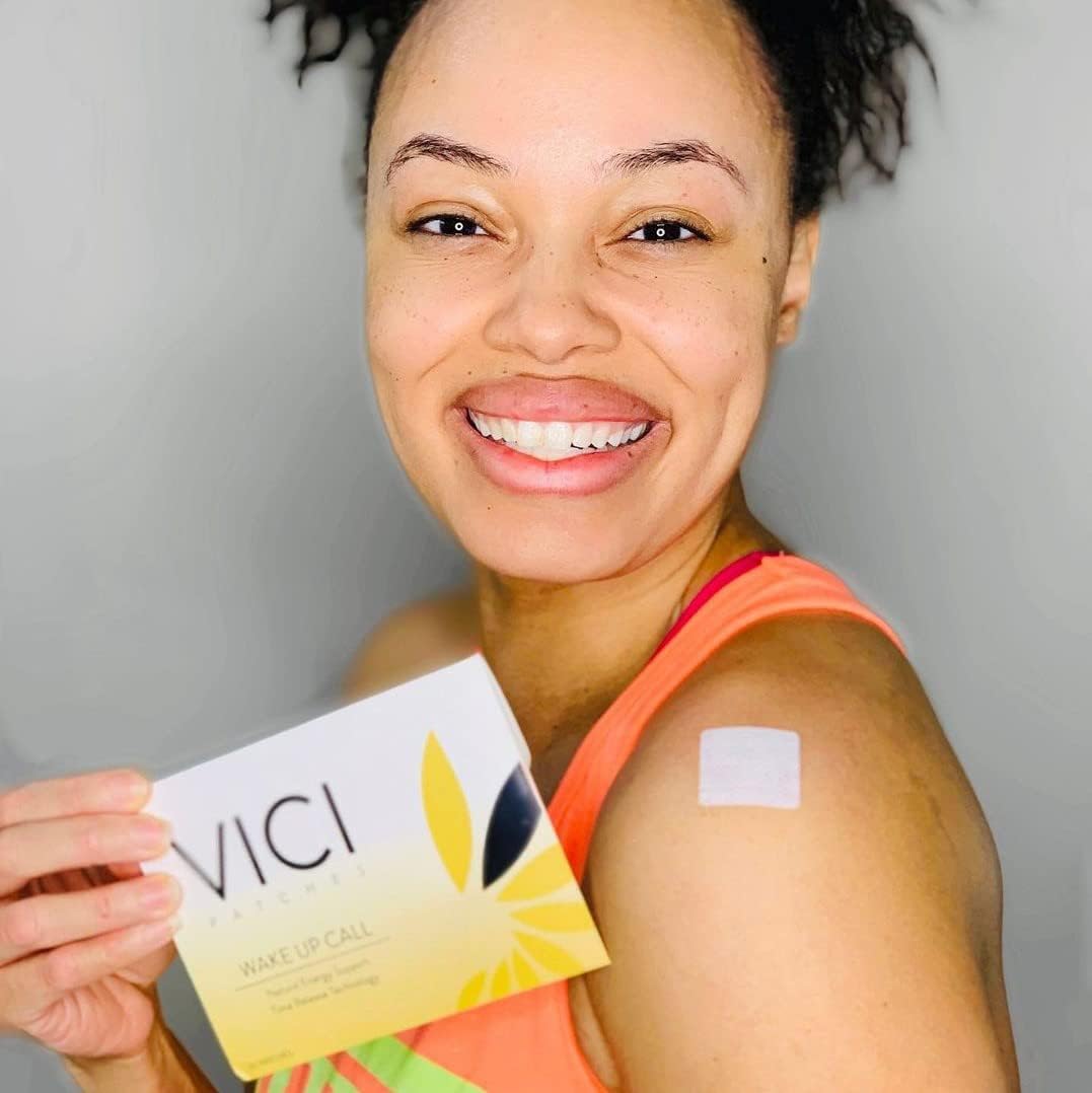 Vici Wellness B12 Energy Blend Wake Up Call Patches - Mental Alertness Support (30 Patches)