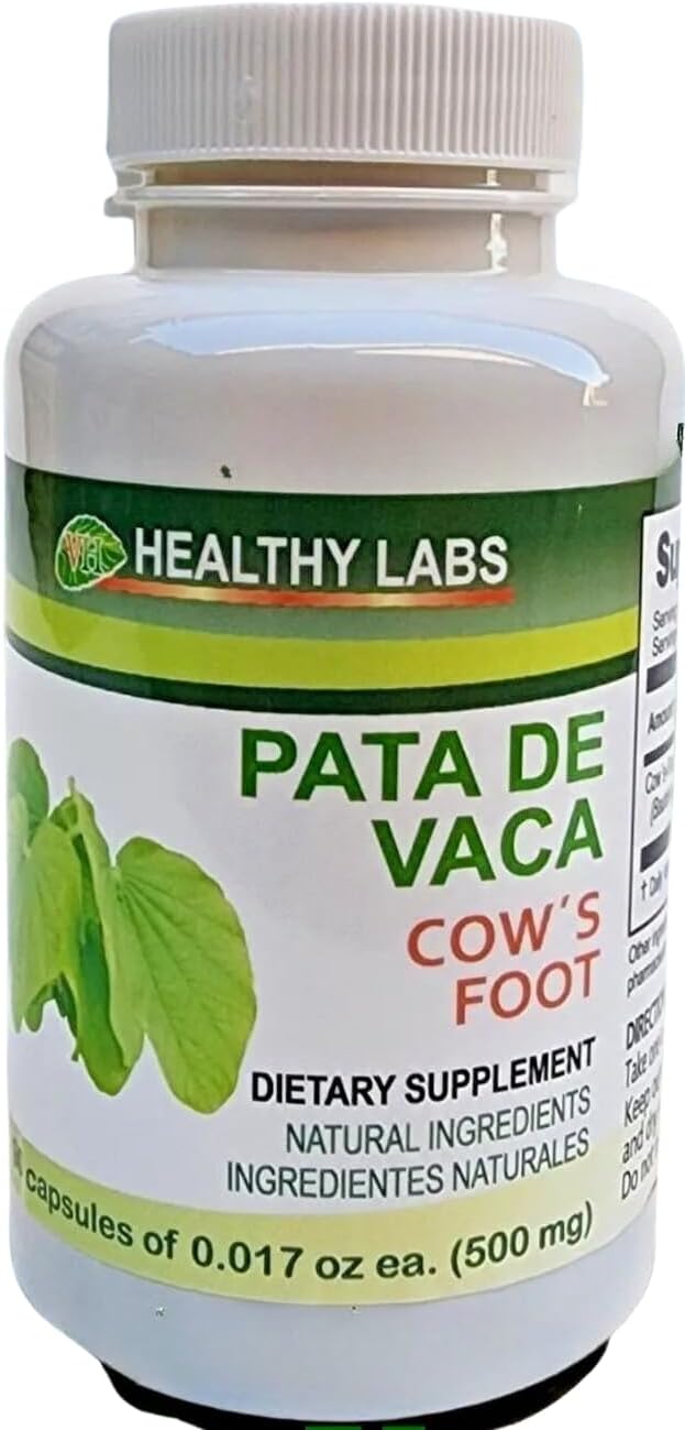vidaherbal Natural Pata de Vaca (Cows Foot Herb) Natural Superfood 90 capsules- (500 mg)