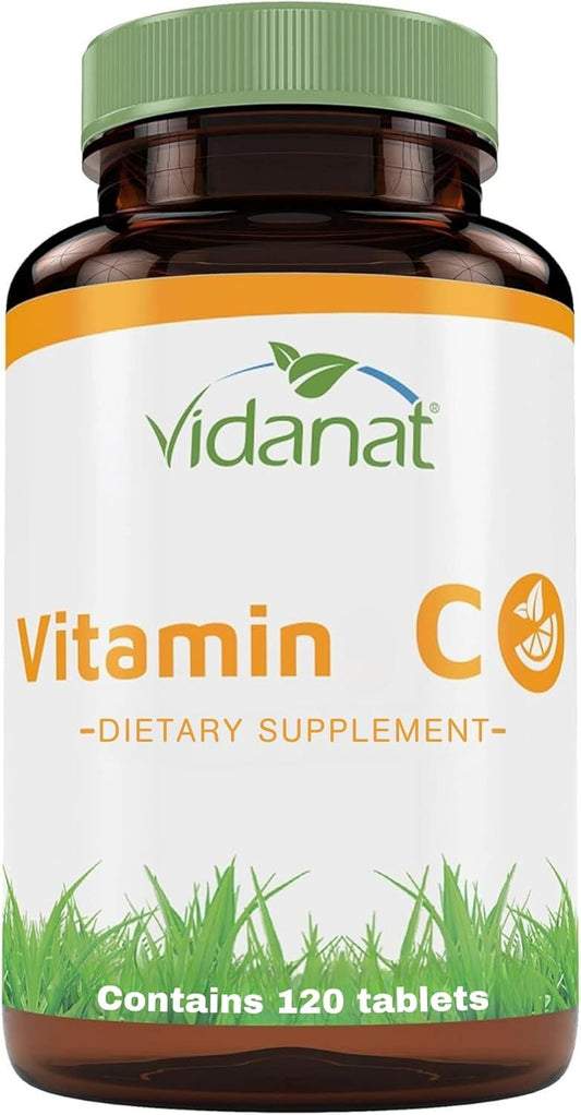 Vidanat Margarita Vitamin C Tablets - 120 Count, Immune Support and Antioxidant Supplement