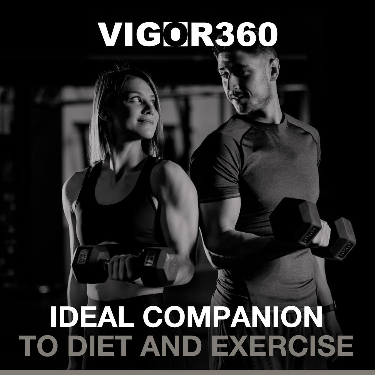 VIGOR 360 b Slimming Supplement: Thermogenesis & Lipogenesis Activation for Weight Management - 60 Capsules for Wellness and Well-Being