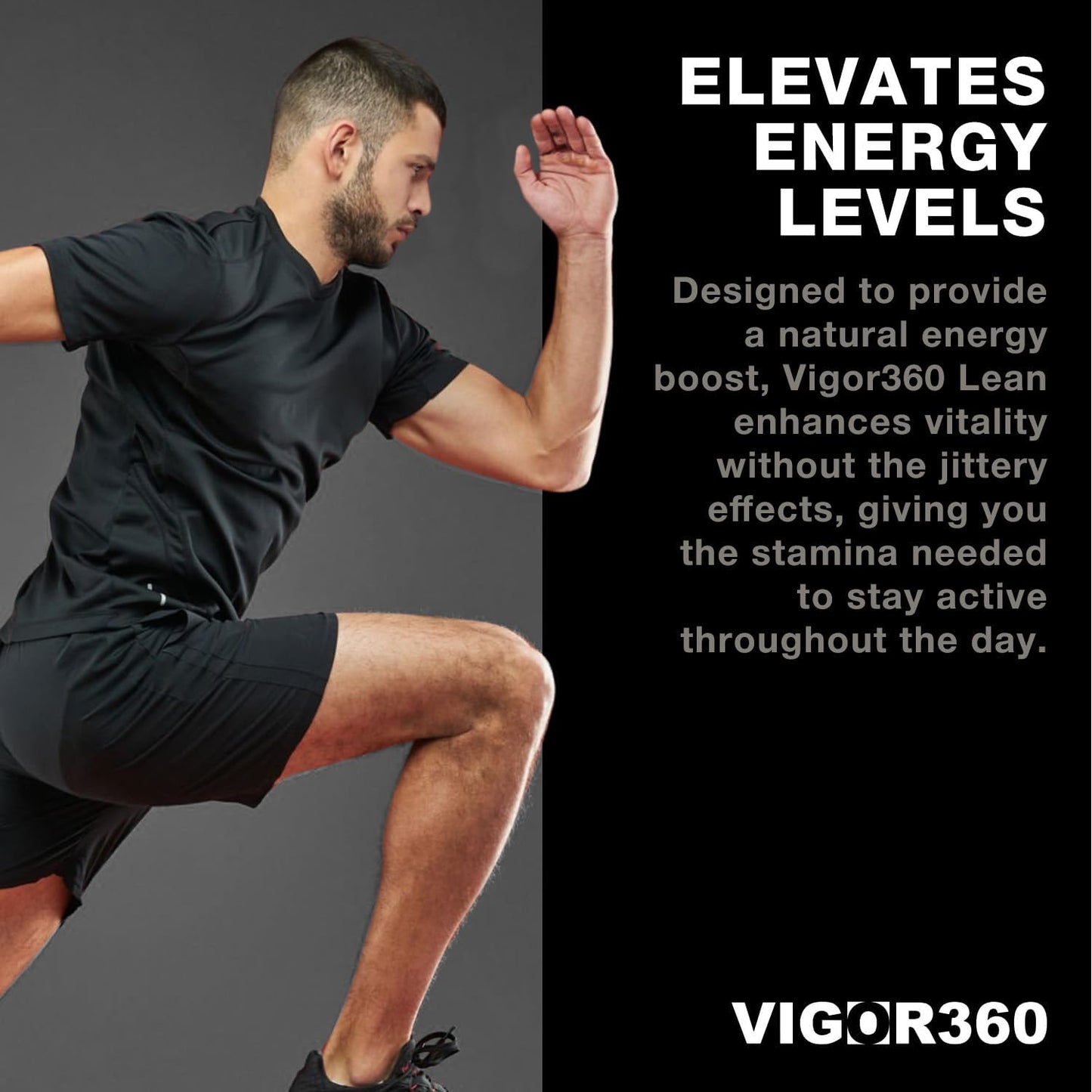 VIGOR 360 b Slimming Supplement: Thermogenesis & Lipogenesis Activation for Weight Management - 60 Capsules for Wellness and Well-Being