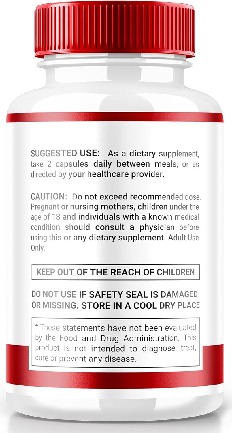 Vigor 8 Male Enhancing Formula (2 Pack) - Test Boost Supplement Capsules with Horny Goat Weed & Tongkat Ali (120 Capsules)