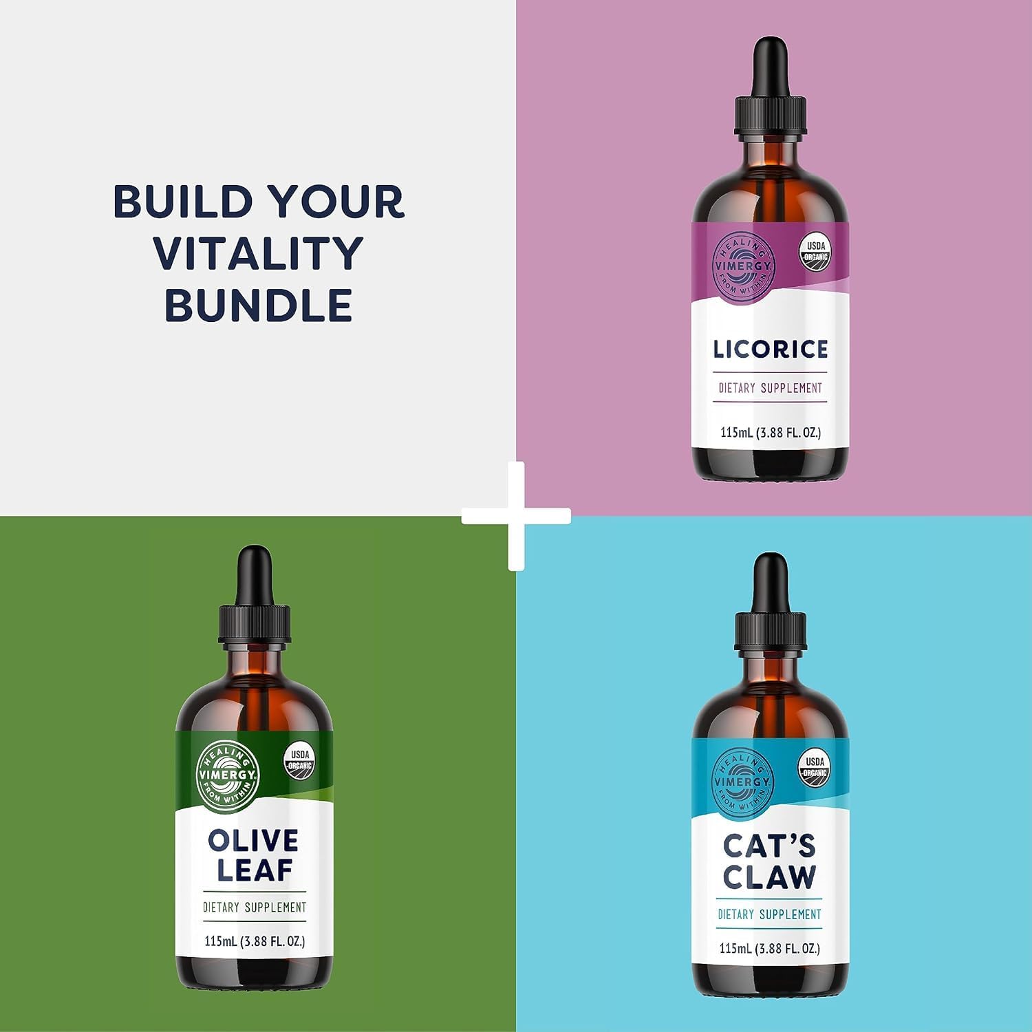 Vimergy Spirulina Powder - 500g Value Size - 166 Servings - Nutrient-Dense Blue-Green Algae Superfood - Immune Support - Non-GMO, Gluten-Free, Vegan & Paleo - Ideal for Smoothies & Juices