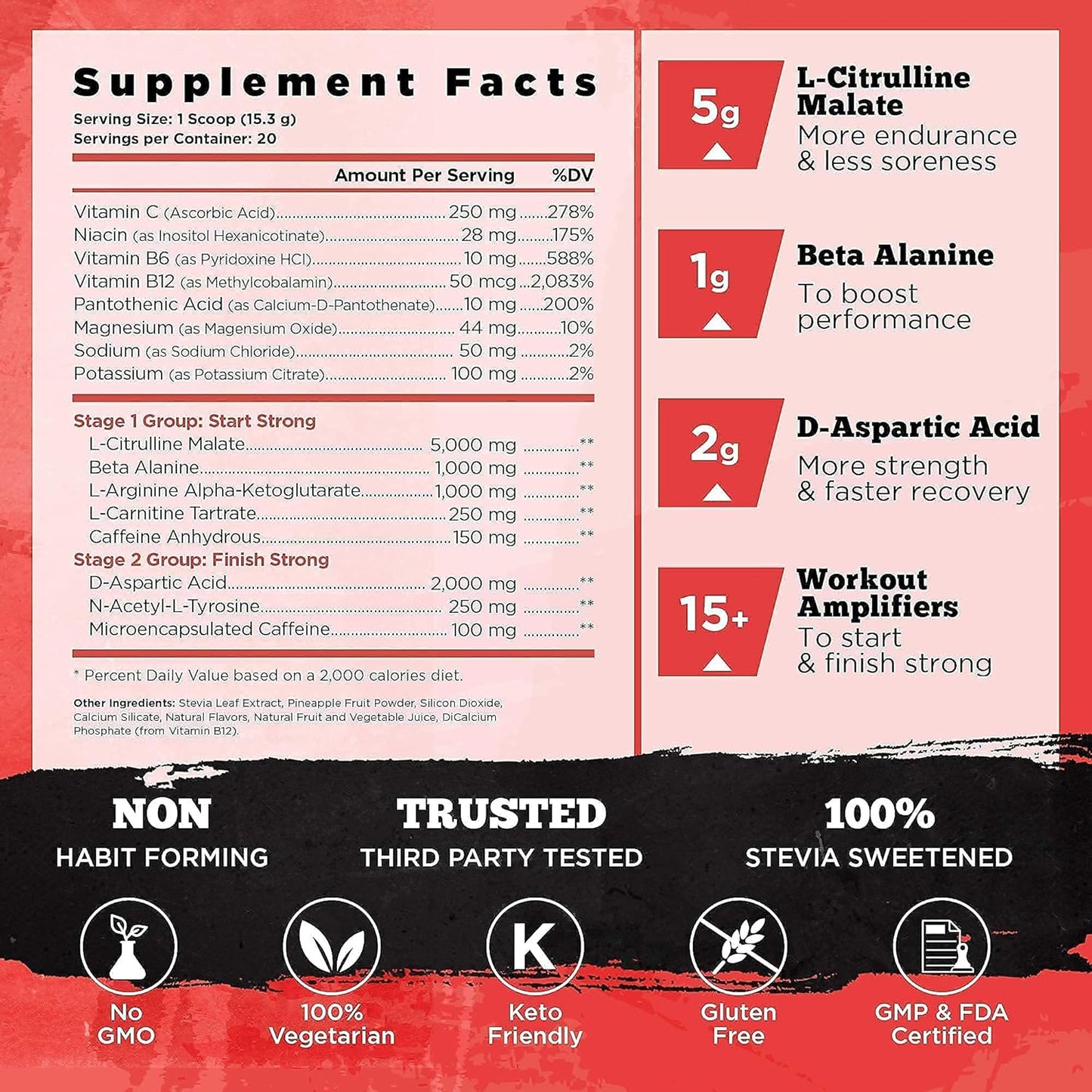 Vintage Build Post Workout, Vintage Blast Pre Workout, and Vintage Brawn Protein Powder by Old School Labs