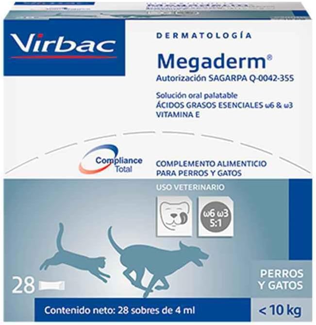 Virbac Omegaderm EZ Dose for Small Dogs and Cats - 28 Count, 4 mL