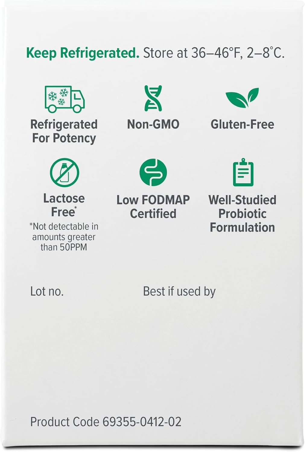 Visbiome® High Potency Probiotic Powder - 450 Billion Strength - 30 Packets - Original De Simone Formulation - Cold Shipped in Recyclable Cooler.