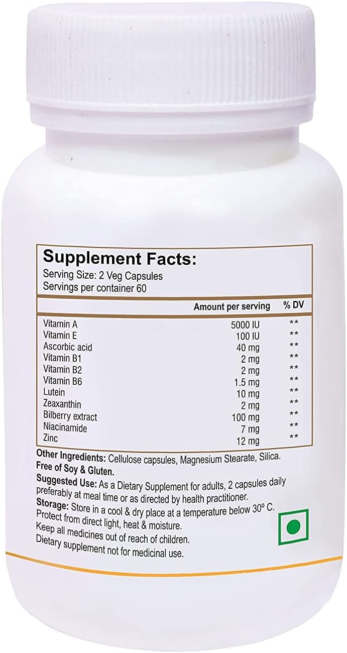 Vision Boost Supplement | Enhance Your Vision Naturally | 60 Capsules