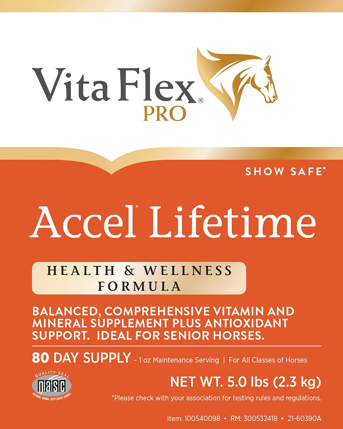 Vita Flex Pro Accel 5 lbs: Lifetime Health & Wellness Formula