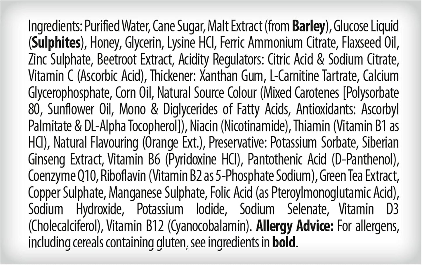 Vitabiotics Feroglobin Plus Liquid Iron Supplement 200ml - Boost Energy and Immunity