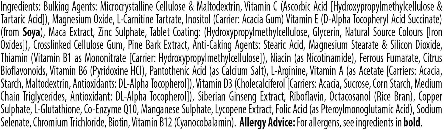 Vitabiotics Wellman Conception 30 Tablets for Men's Fertility & Reproductive Health Support