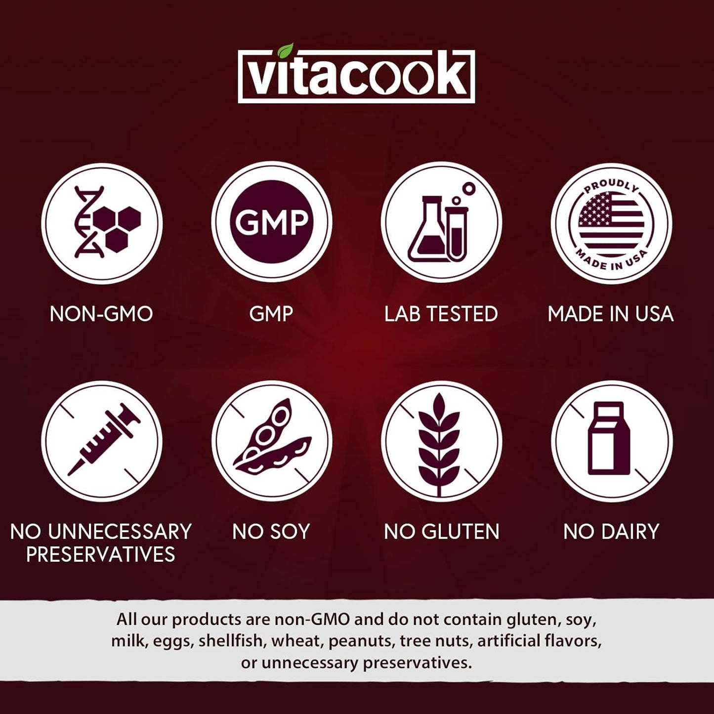 Vitacook Collagen Peptides and Iron Bundle - 2025 MG Collagen, Zero Sugar, 65 MG Elemental Iron, Carbonyl Iron with Vitamin C - Gentle on The Stomach