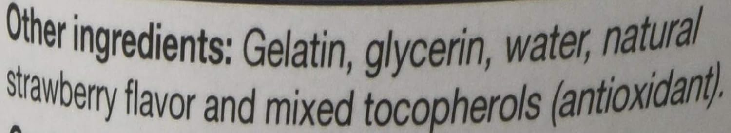 Vitacost Synergy Mega EFA Mini Gels - 240 Softgels, 1200mg Omega 3 EPA & DHA, Natural Strawberry Flavor