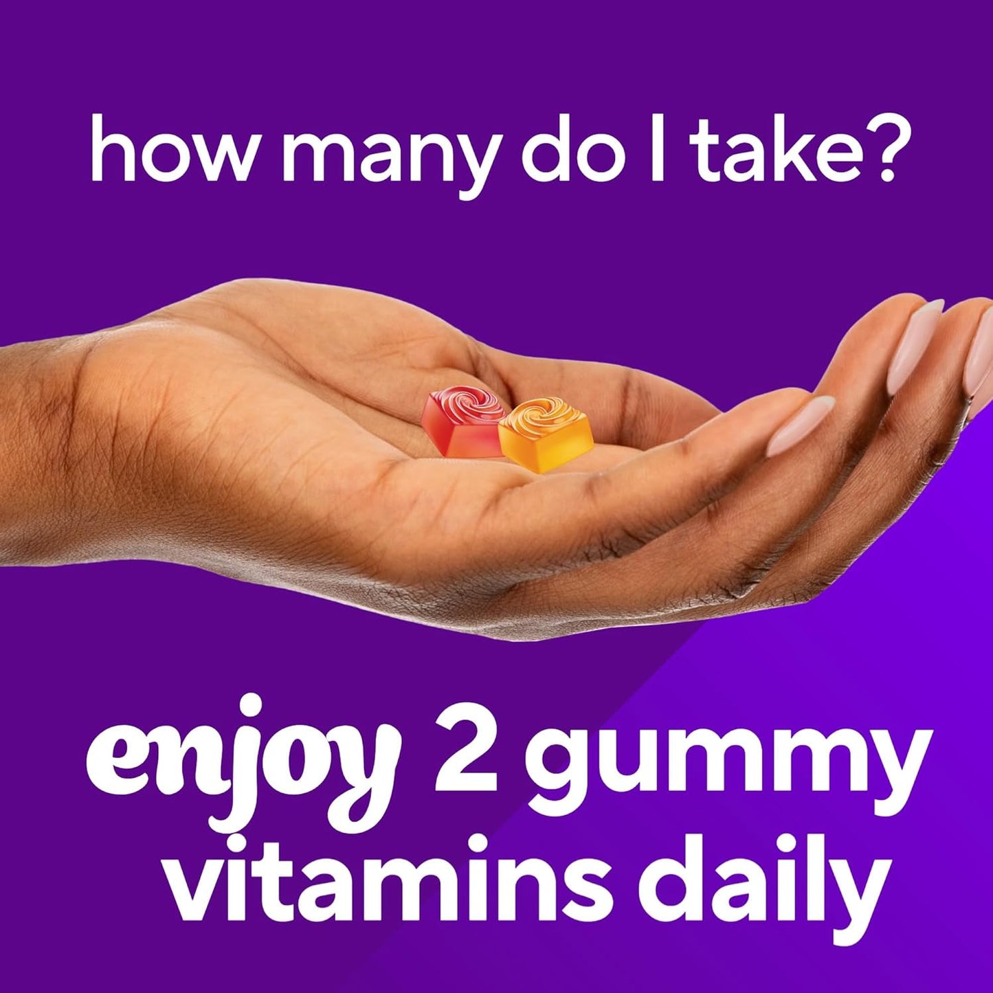 Vitafusion Fiber Well Sugar Free Gummy Supplements, Peach, Strawberry, Blackberry Flavored, 90 Count
