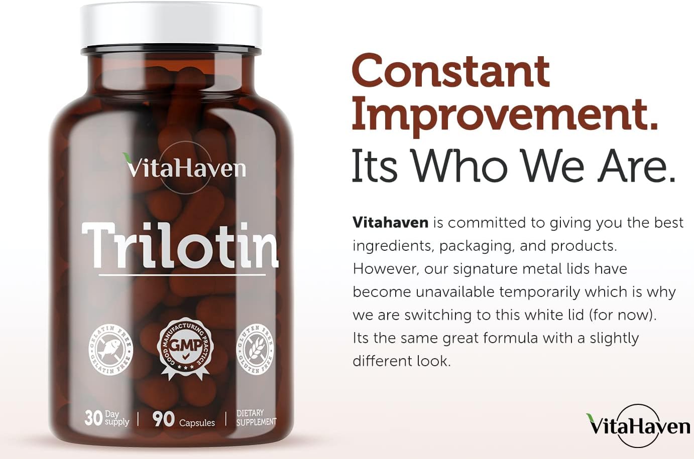 VitaHaven Trilotin: Natural Edema Relief for Swollen Feet and Ankles - Reduce Water Retention with Dandelion Root and Parsley Leaf Formula for Women and Men