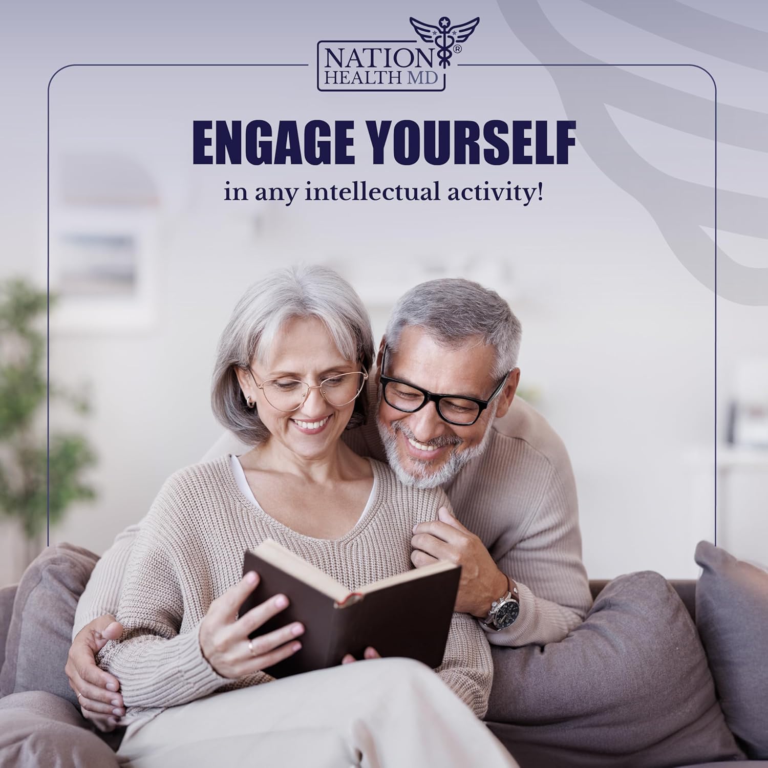 Vital Peak Bundle: NATION HEALTH MD Cognilux with Turmeric Curcumin Extract for Cognitive Health