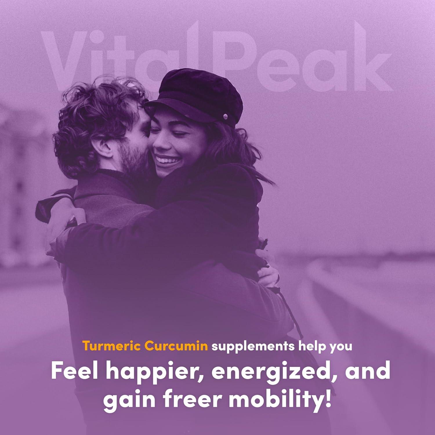 Vital Peak Bundle: NATION HEALTH MD Cognilux with Turmeric Curcumin Extract for Cognitive Health