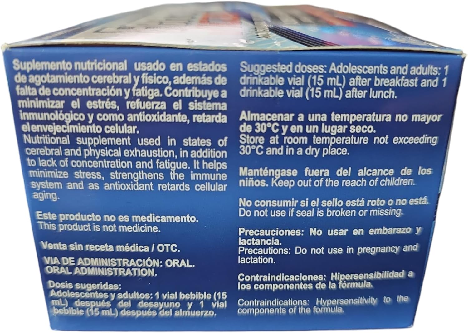 Vitality Boost Tonic - Ferroprin Vigor - 15 Drinkable Vials