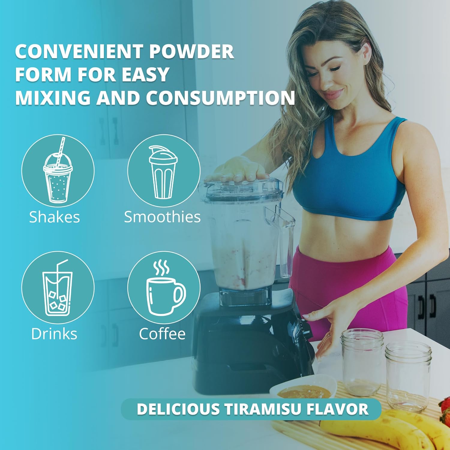 Vitalura Labs Vegan Plant-Based Protein Powder with Pea, Rice & Pumpkin - Tiramisu Flavor - 15 Servings - No Added Sugar