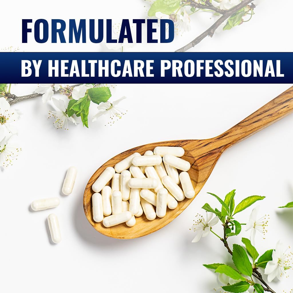 Vitamatic Hyaluronic Acid Supplements 200mg - Promotes Healthy Skin, Joints, and Connective Tissue - 120 Capsules