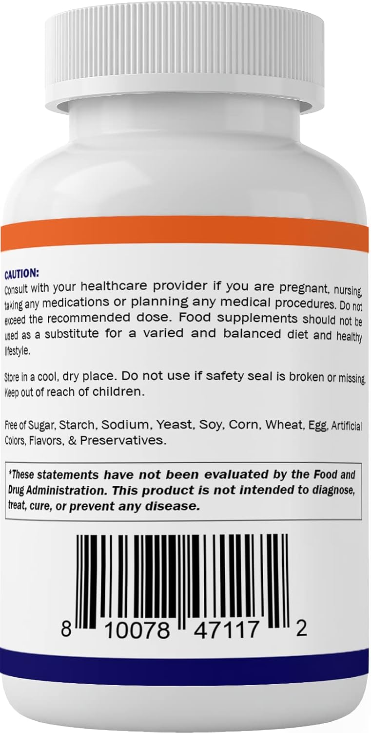 Vitamatic L-Threonine Capsules - Supports Liver, Cardiovascular, & Structural Health - 500mg, 120 Veggies