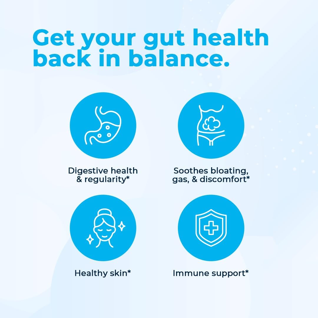 VitaMedica Daily Balance Probiotic-8 Supplement for Gut Health - 16 Billion CFUs, Digestive and Immune Support - Vegan, 60 Count