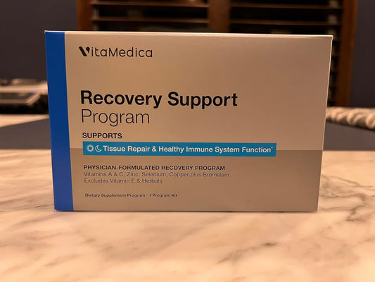 VitaMedica Post Surgery Recovery Support Program with Clinical Supplements - Bromelain, Quercetin, Arnica Montana, Vitamins A, C, Zinc - Gluten Free - Made in USA