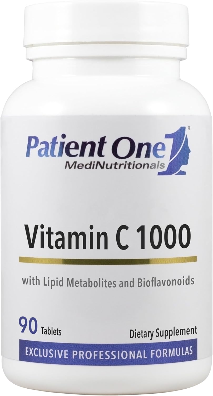 Vitamin C 1000mg with Lipid Matrix & Bioflavonoids for Immune Health Support - 90 Tablets