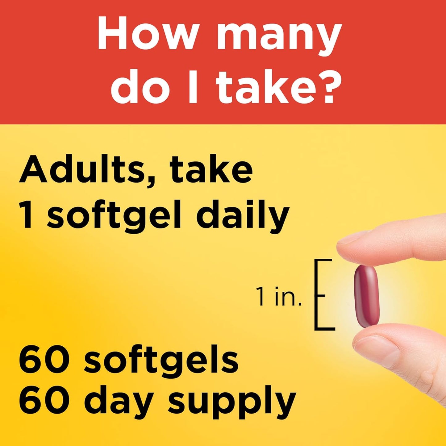 Vitamin C 500mg Softgels for Immune Support - 60 Day Supply