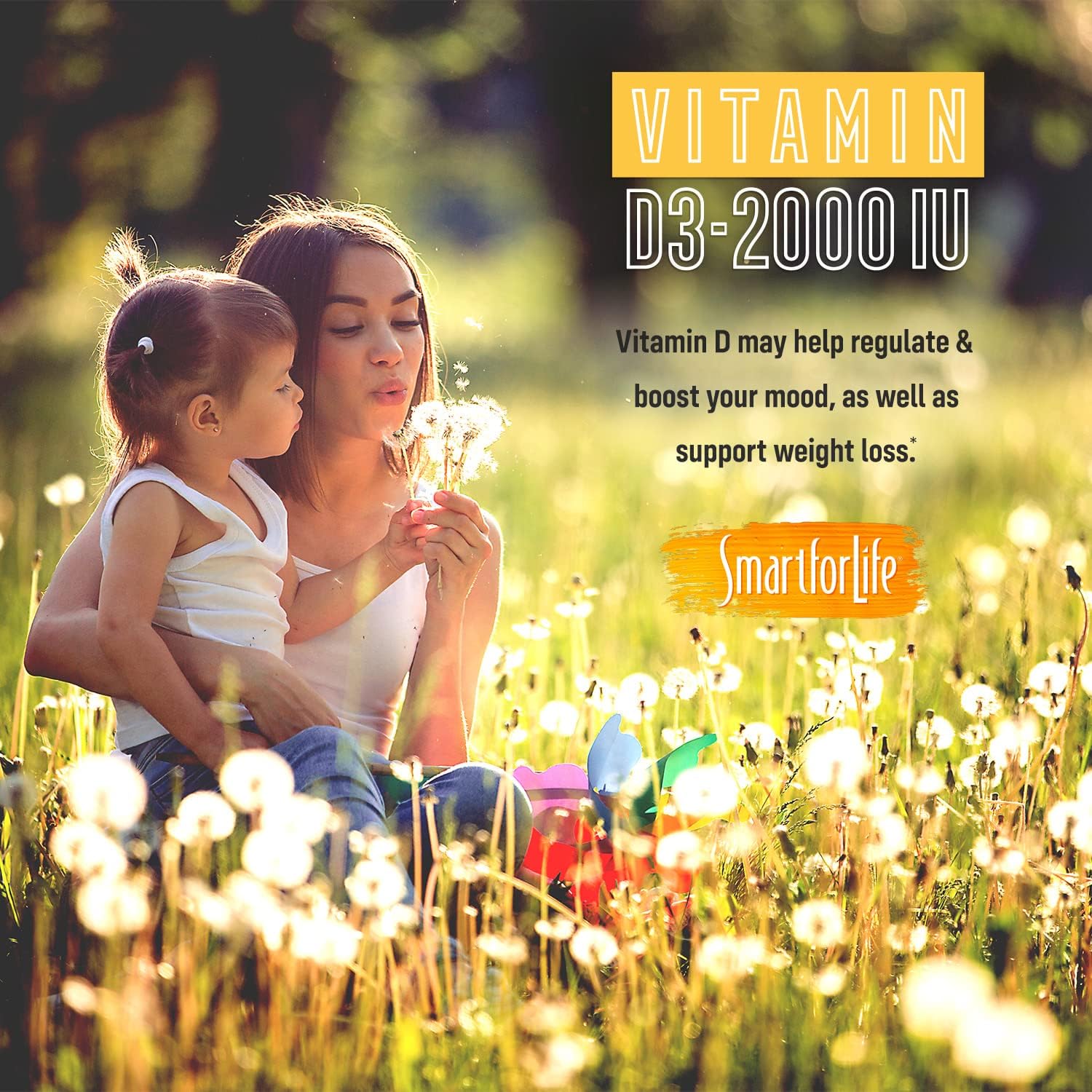 Vitamin D3 and Vitamin C Gummies Bundle for the Whole Family - Smart for Life