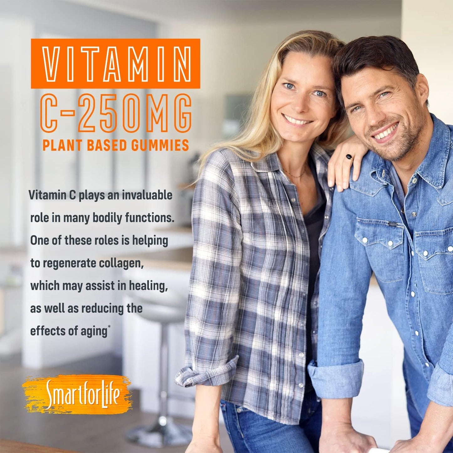 Vitamin D3 and Vitamin C Gummies Bundle for the Whole Family - Smart for Life