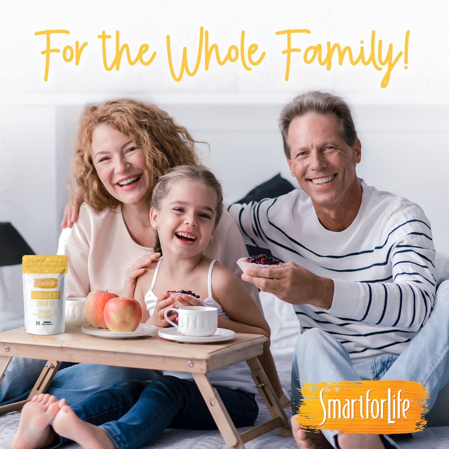 Vitamin D3 and Vitamin C Gummies Bundle for the Whole Family - Smart for Life