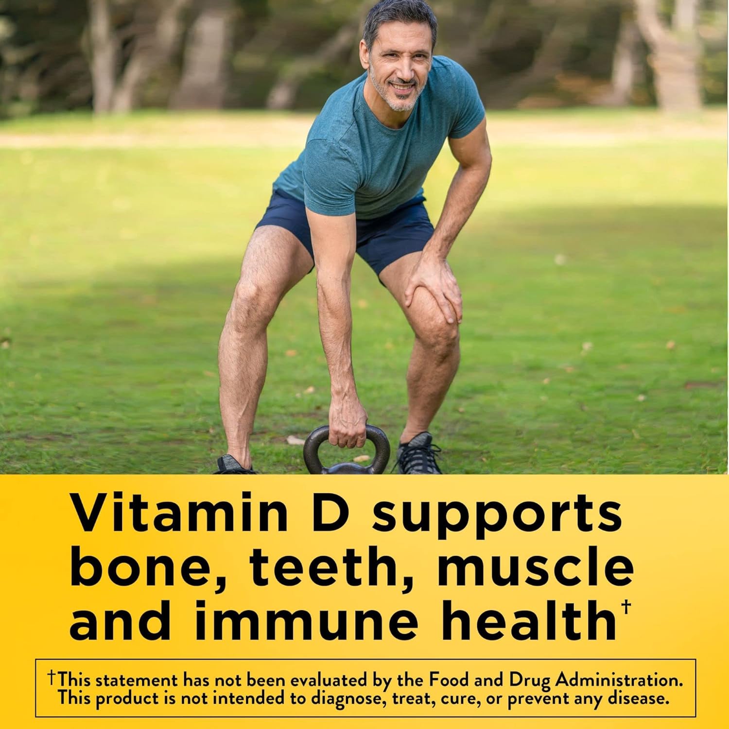 Vitamin D3 K2 5000 IU Softgels for Bone, Teeth, Muscle, Immune Health - 30 Day Supply