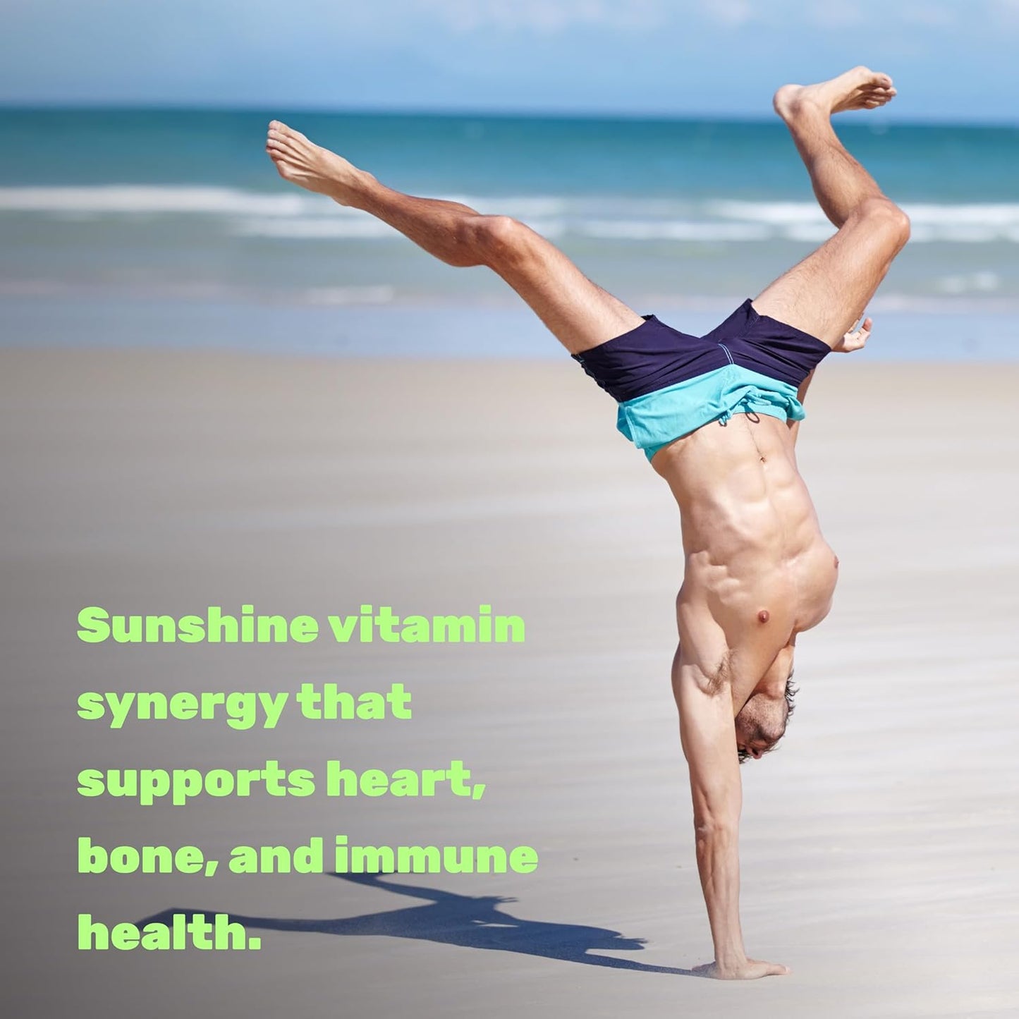 Vitamin D3 + K2 MK7 Softgels with Coconut Oil - 10,000 IU + 200 mcg, Heart & Bone Health Support, 250 Count