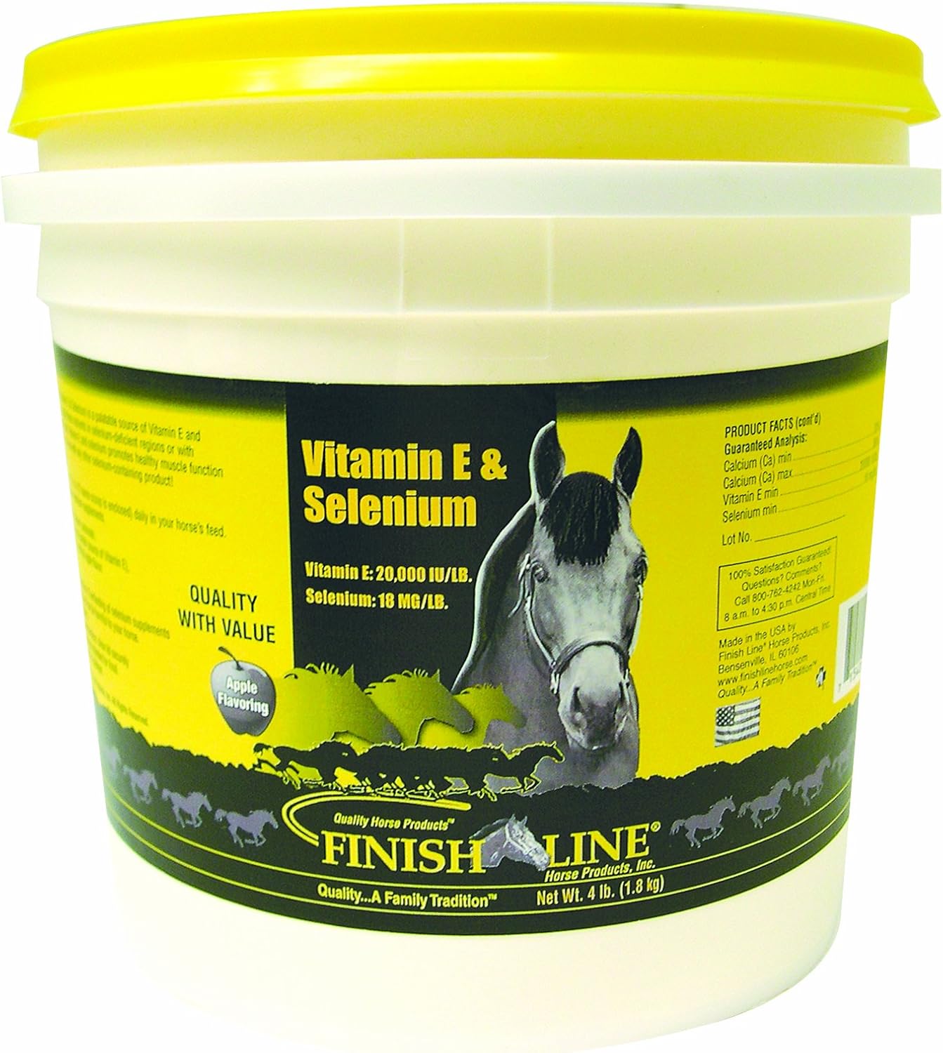 Vitamin E-Selenium Supplement for Horses by Finish Line Horse Products