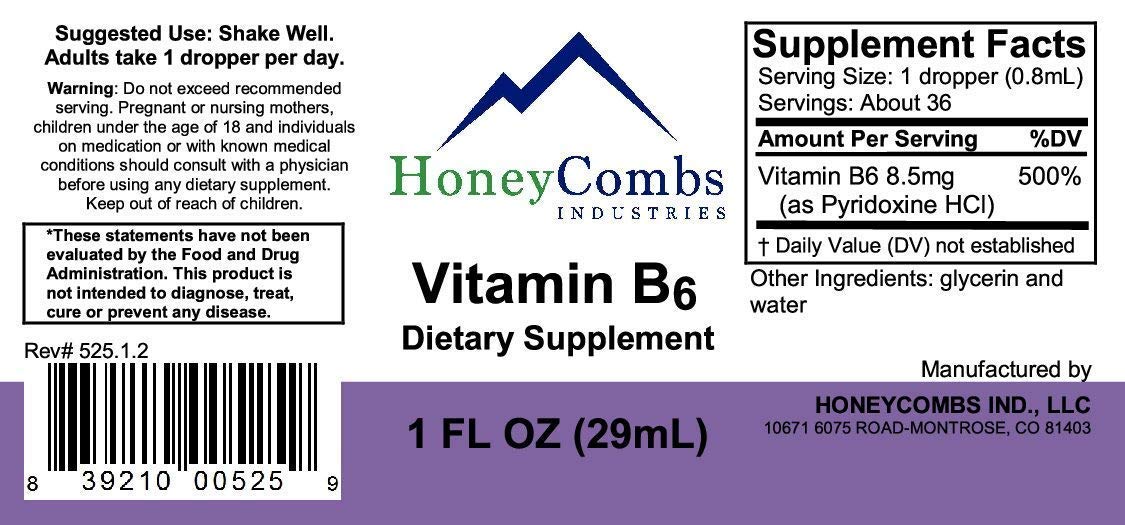 Vitamin K1 and B6 Liquid Drops - 1 Fl Oz Each for Enhanced Immune Support and Overall Health