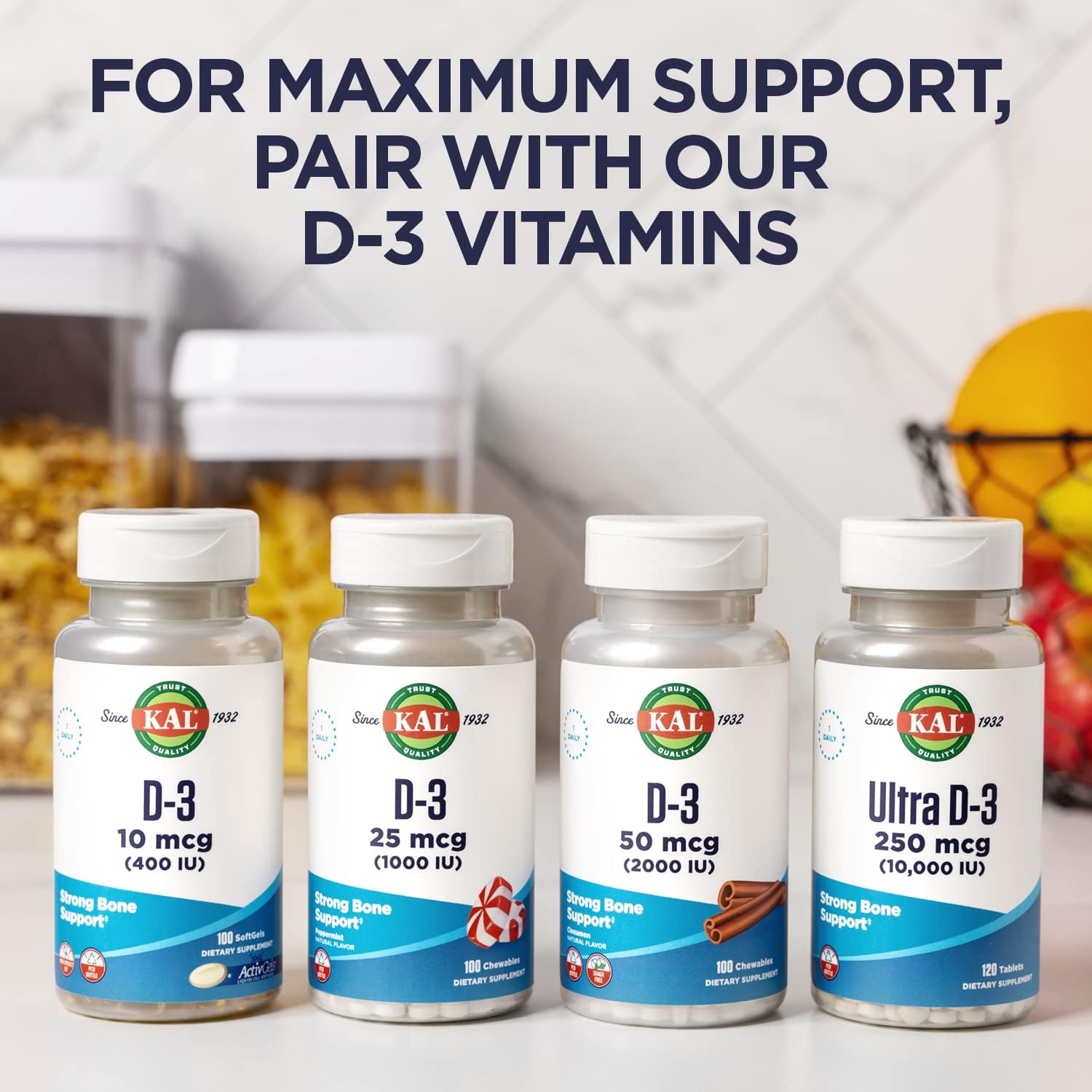 Vitamin K2 500mcg Bone Heart Artery Health Supplement ActivMelts Lemon Vegetarian Tablets