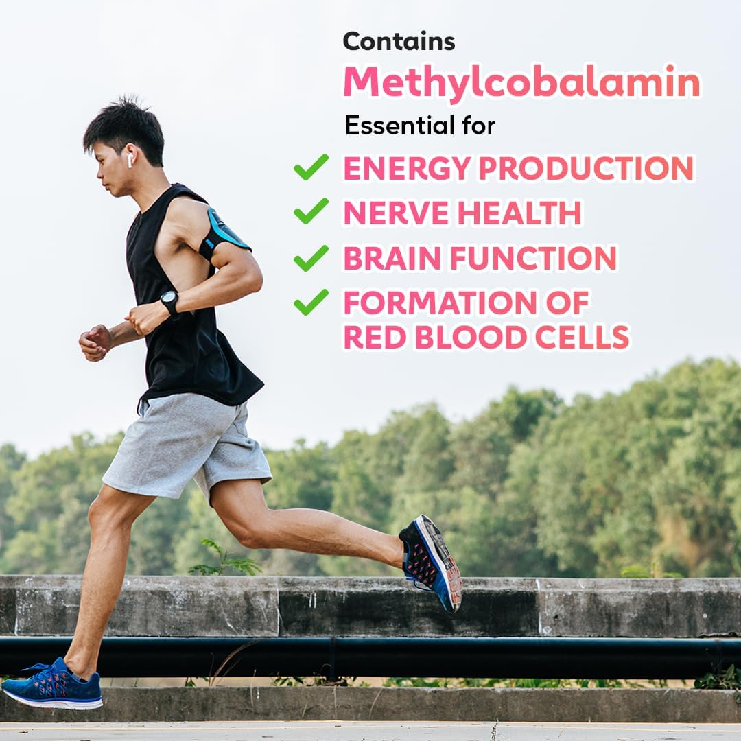 Vitaminally B12 Liposomal Spray - 60 Servings, 2 Month Supply - 1 fl oz - Non-GMO, No Added Sugars, Gluten Free - Energy, Nerve Health, Brain Function Support - Travel Friendly