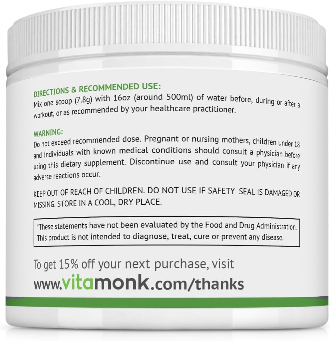 VitaMonk Clean EAA™ and Post Keto™ Combo for Energy and Recovery