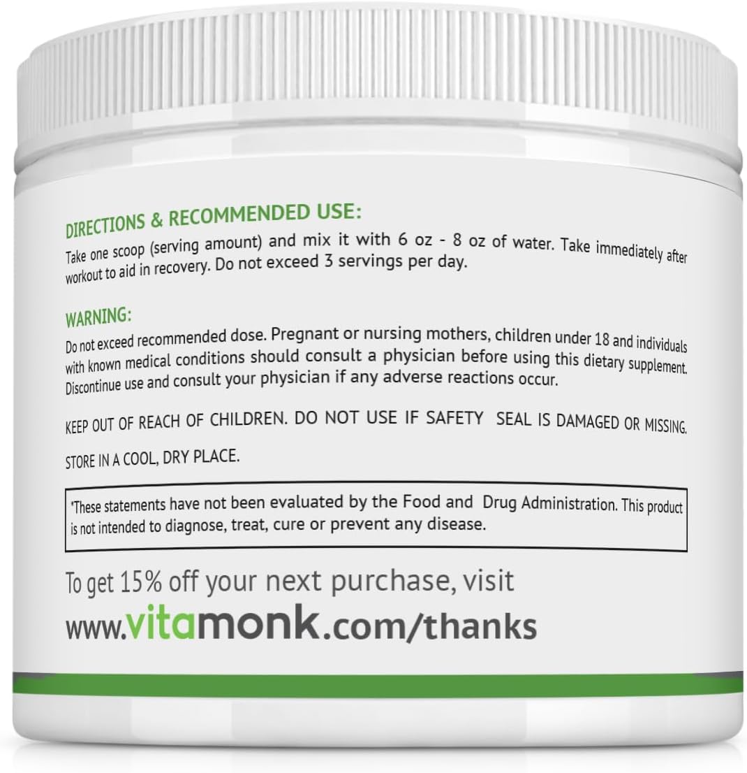 VitaMonk Clean EAA™ and Post Keto™ Combo for Energy and Recovery