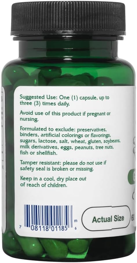 Vitanica Green Tea Polyphenols 330mg Antioxidant Supplement for Immune & Breast Health - 60 Caps Vegan