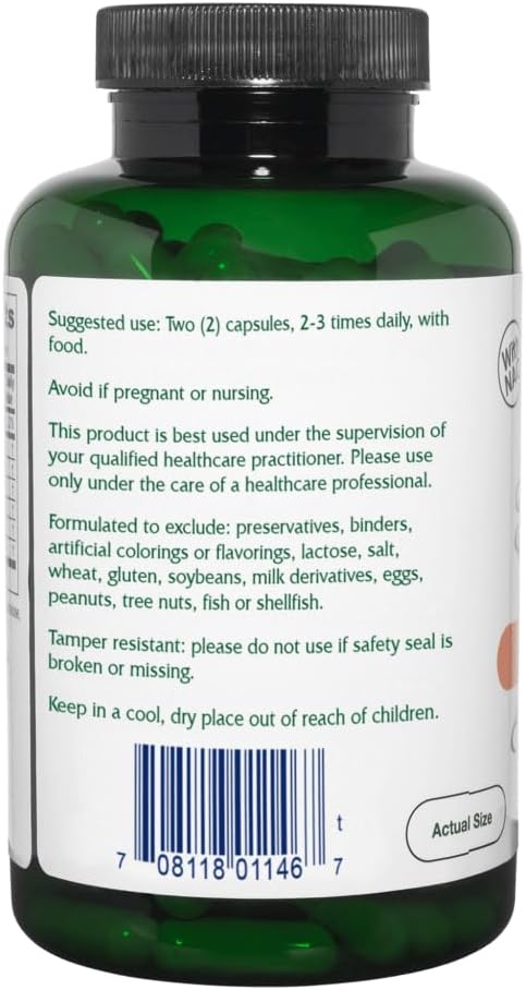 Vitanica OvaBlend: Herbal Supplement for Women's Ovarian Health & Hormone Balance - Endocrine Support with Sarsaparilla Root & NAC - 180 Vegan Capsules