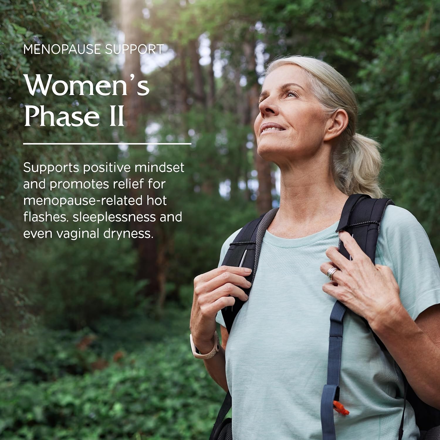 Vitanica Phase II Menopause Support Vegan Capsules for Women - 90 Count