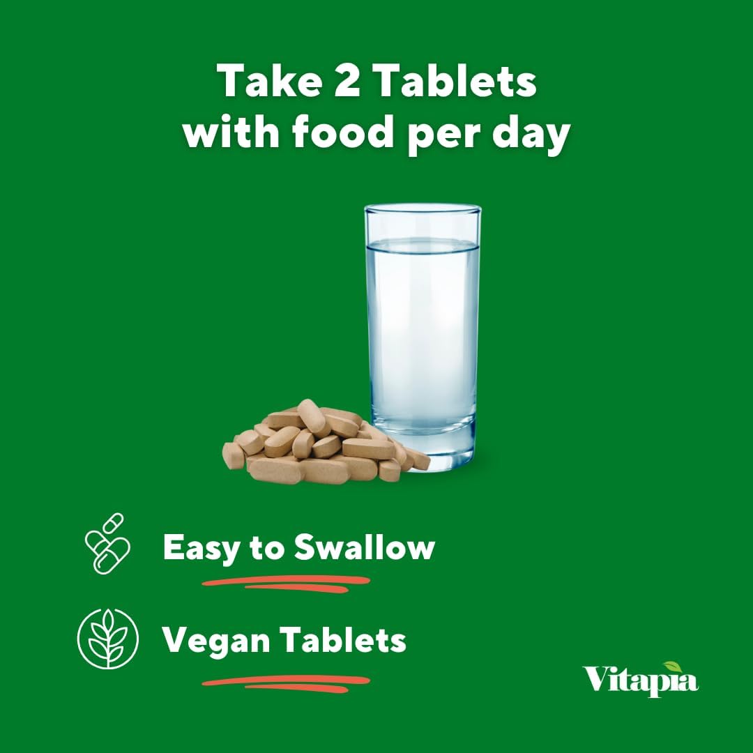 Vitapia 10-in-1 Nopal Cactus Ceylon Cinnamon Supplement - Berberine HCl, Chromium Picolinate, Gymnema Sylvestre, Bitter Melon, White Mulberry Leaf Extract - 60 Vegan Capsules, Non-GMO, Gluten-Free